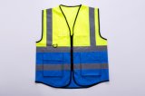 Work Blue Green Wear Reflective Vest