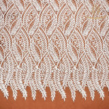 L20015 Home Textile Garment Polyester Lace Fabric with Tassels