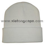 White Blank Flange Promotional Hat