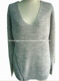 Ladies Round Neck Hoodies Sport Casual Wearing Sweater (862)