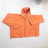 Hot Sell Waterproof Rubber Orange Outdoor Rainsuit