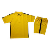 2015 Hot Sale Yellow Soccer Jersey
