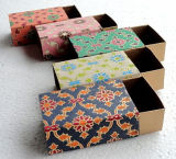 Little Paper Cardboard Match Boxes for Trinkets