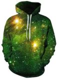 Space Galaxy 3D Sweatshirts Men/Women Hoodies with Hat Print Stars Nebula Autumn Winter Loose Thin Hooded Hoody Tops