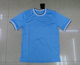 Free Shipping 2013 Hot Sale City Football Team Jersey Blue Football Club Jersey Dry Fit Top Quality Soccer Jersey