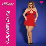 Plus Size Sexy Club Halter Red Clubwear Lingerie for Fashion Women