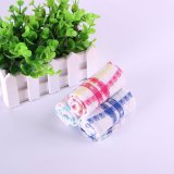 Kitchen Yarn Dyed Towels Stripes Printed Tea Towels with Colorful Checkered for Dry Pot