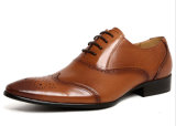 Latest Design Men Footwear Leather Dress Shoes