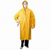 Various Yellow PVC Raincoat, PVC Rainwears, PVC Rainsuit, Work Raincoat, Safety Raincoats