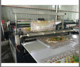 Vinyl Table Cloth Roll to Sheet Cutting Machine with Rotary Blade Tem Triming (DC)