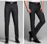 Wholesale Custom Design Non-Iron Men's Formal Business Pants in Black