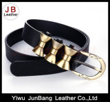 New Fashion Line PU Belt with High Quality for Women