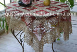 Voile Lace Polyester Tablecloth Fh0089