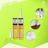 White Color Fast Bonding Liquid Nail Glue for Board