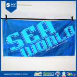 100% Cotton Full Size Reactive Printed Letter Beach Towel