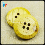 Original Nature Yellow Wood Button for Clothes