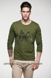 Cool Mens Cotton Terry Sweater with Custom Print Logo