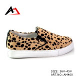 Leather Leopard Shoes Casual Footweare for Women (AKAM400)