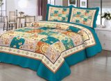 Classical Microfiber Polyester 3-Piece Patchwork Bedspread Quilt Sets