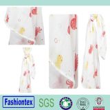 Eco-Friendly Softly Bamboo Wrap Washcloths Custom Print Blanket