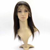 Brazilian Virgin Human Hair Full Lace Wig with Baby Hair Lbh112