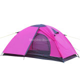 Wholesale Double Layer 2 Person Tent, Water-Proof Purple Beach Tent