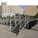 Wholesale Outdoor Concert Stage/Portable Aluminum Stage with Carpet Platform