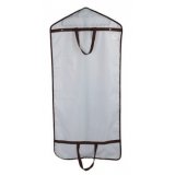 Custom Non Woven Garment Bag Suit Bag with zipper and Handle