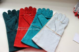 14 Inch Cow Split Hand Safety Leather Welding Gloves