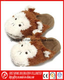 Stuffed Animal Toy with Winter Indoor Slipper Warmer