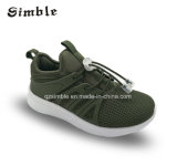 Breathable Mesh Upper Kids Athletic Footwear Gym Sports Shoes (17872)