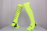 Custom Top Quality White Seamless Toe Knee High Nylon Athletic Football Sports Socks