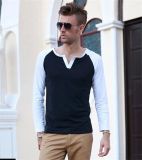 European Hot Sale Long Sleeve Cotton T-Shirt