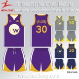 Healong New Design Sportswear Gear Any Number Team Club Sublimation Basketball Jerseys