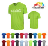 Customize High Quality V Neck T Shirts in Various Colors, Sizes, Materials and Designs