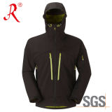 OEM Service Outdoor Mens Hooded Winter Softshell Jacket (QF-430)