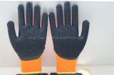 7g Terry Acrylic Shell Safety Glove with Crinkle Latex Coated