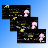 Chinese Wholesale Manufacture Nonwoven Single Restaurant/ Airline Wet Towel