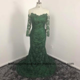 Mermaid Lace Bridesmaid Dresses Custom Made Long Sleeves Bridesmaid Dress