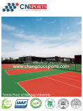 Resilient Sport Courts with Buffering Effect, Acrylic Cushion Layer