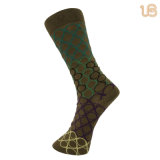 Men's Colorful Pattern Cotton Sock