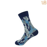 Men's Comb Cotton Camouflage Causal Sock