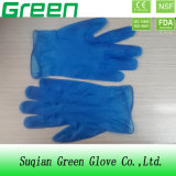 Blue Disposable PVC Gloves (ISO, CE certificated)