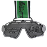 Custom Malaysia Goggle Shape 38km Finisher Cycle Race Medal