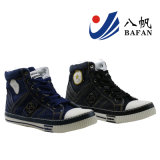 High Cut Fashion Denim Upper Injection Casual Canvas Shoes -Bf169069
