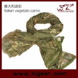 Multifunctional Tactical Scarf Scrim Scarf Airsoft Scarf Headwear Scarf Italian Vegetato Camo