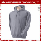High Quality Fashion Grey Casual Hoodies Wholesale Pullover (ELTHI-19)