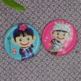 Business Gift Souvenir Promotion Round Shape Buttons Badge / Custom Made Plastic Buttons
