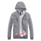 Mens 100%Cotton Hoody Fashion Casual Jacket Sweater (J-1622)