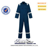 Hi Vis Men's Reflective Safety Flame Retardant Fire Retardant Coverall Uniform